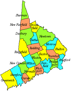 Fairfield County Map