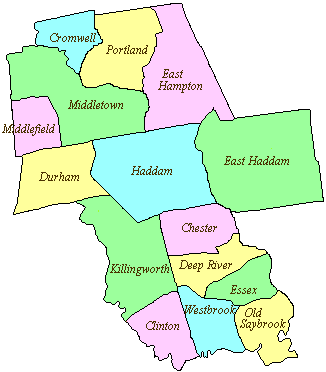 Middlesex County Map