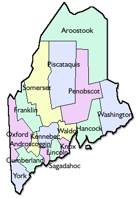 ME State Map