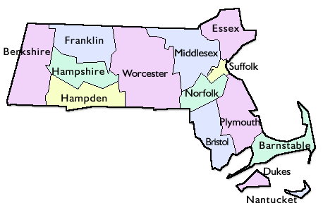MA State Map