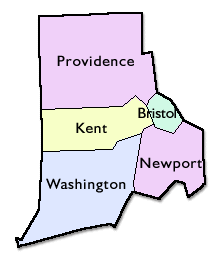 RI State Map
